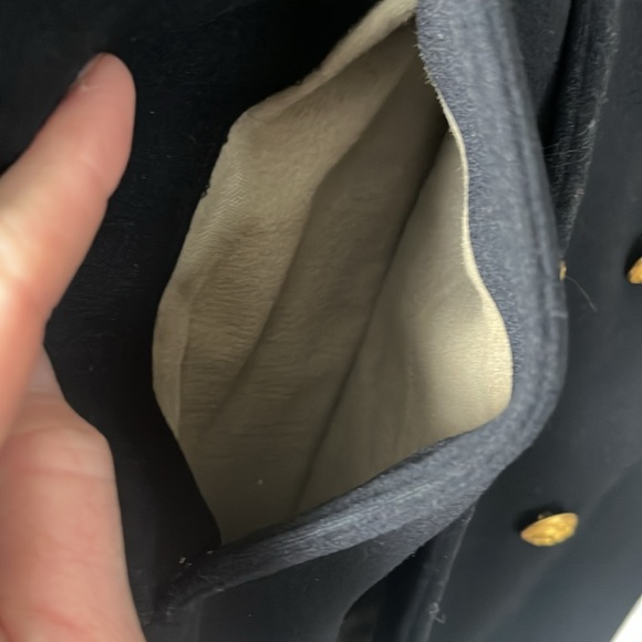 WW2 Men's US Navy Peacoat / Watch Coat - Picture 3 of 13